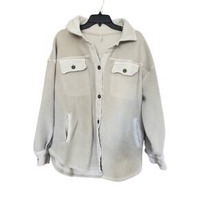 Free People Ruby Jacket in Stone Size Small